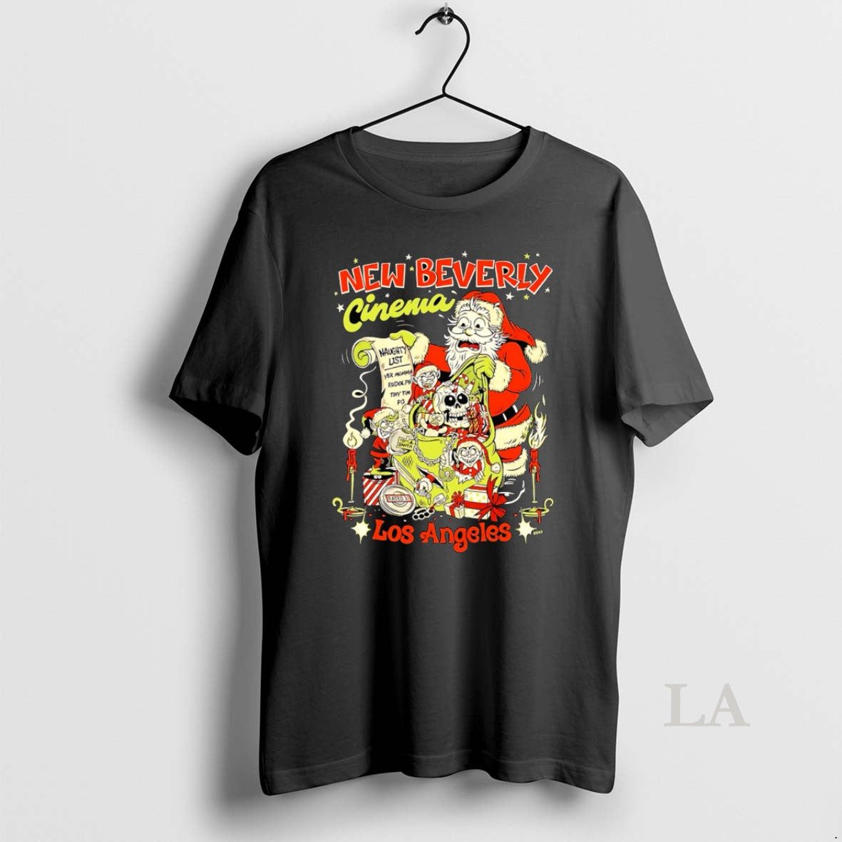 Original New Beverly Cinema Los Angeles Christmas T-Shirts, Hoodie, Sweatshirt | HypeCrazeTee.com