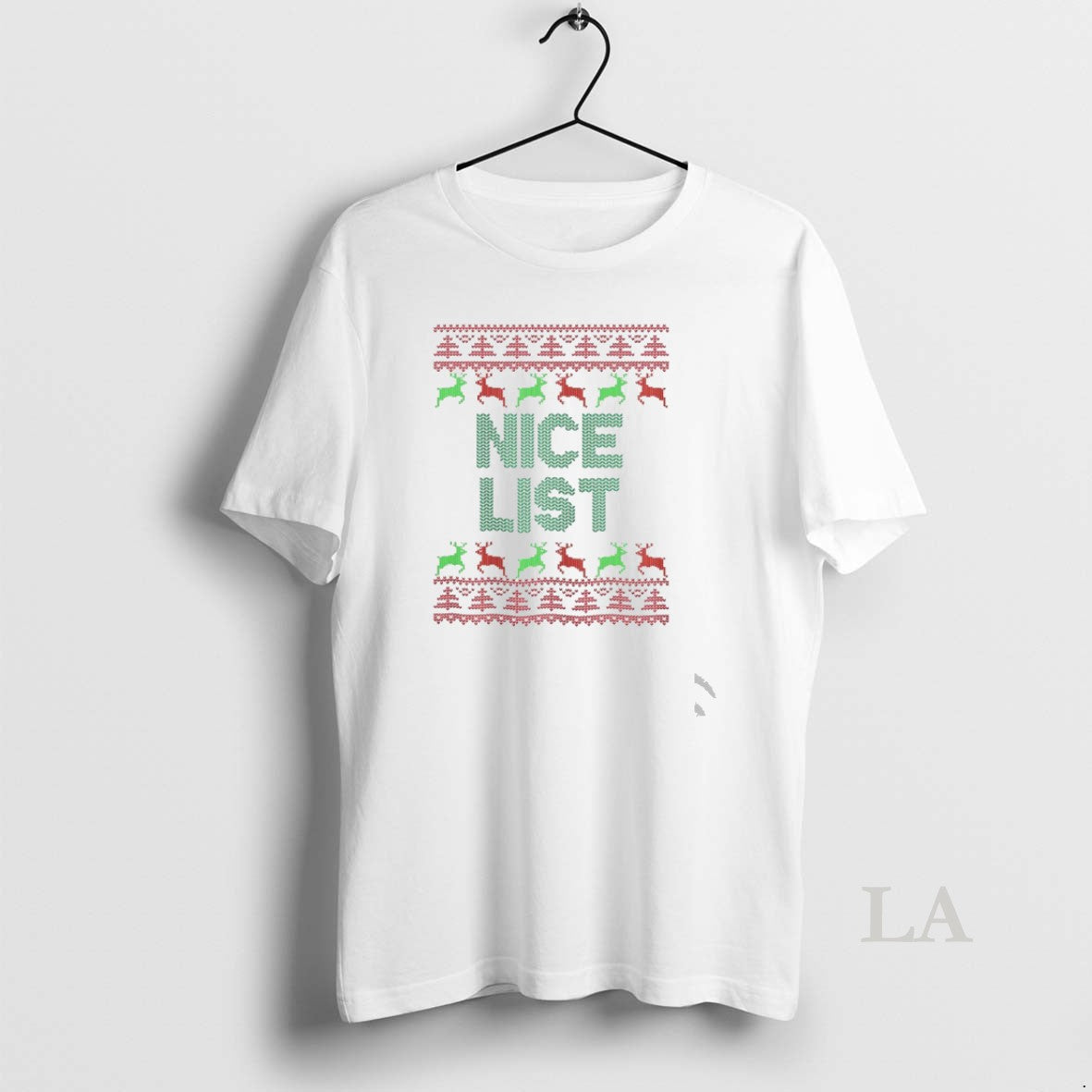 Original Nice List 2025 Ugly Christmas T-Shirts, Hoodie, Sweatshirt | HypeCrazeTee.com