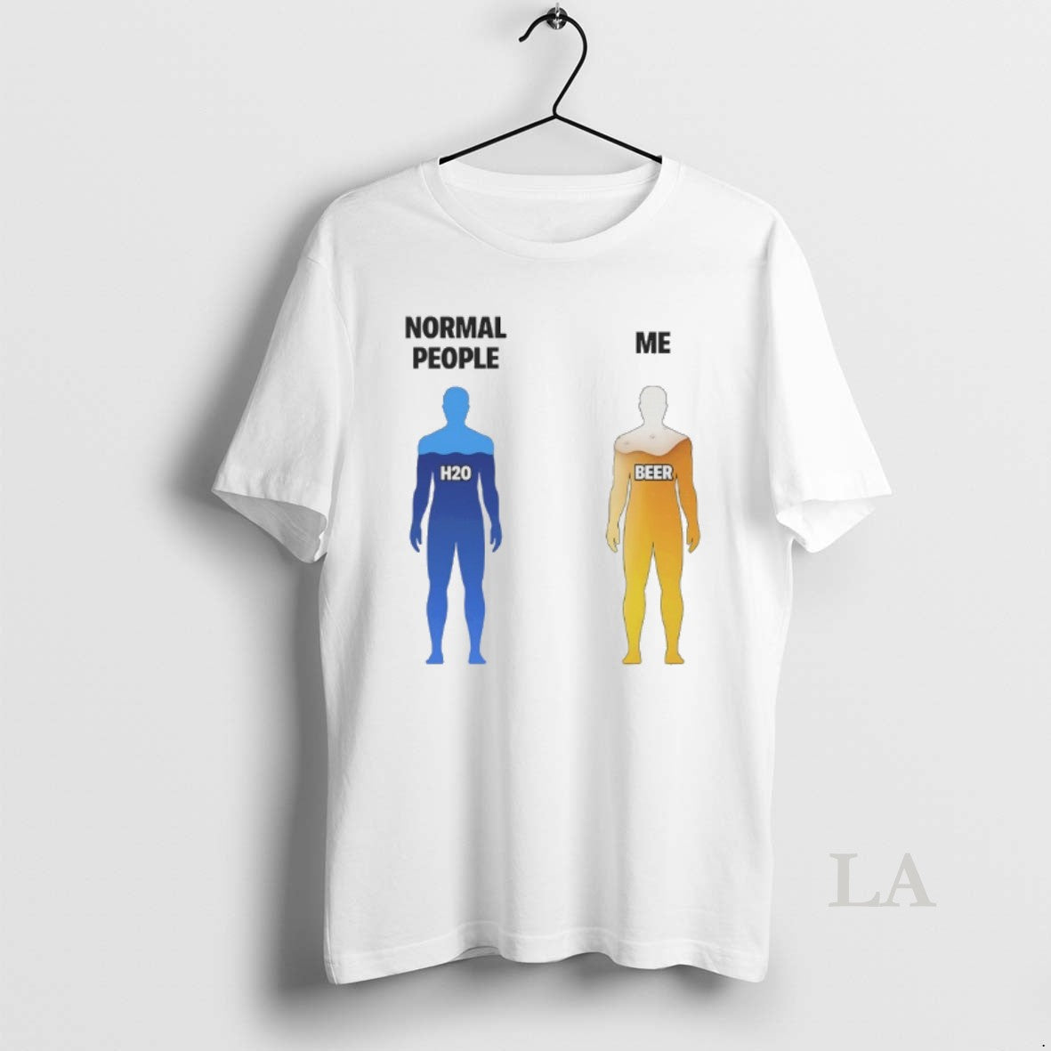 Original Normal People H2o Vs Me Beer T-Shirts, Hoodie, Sweatshirt | HypeCrazeTee.com