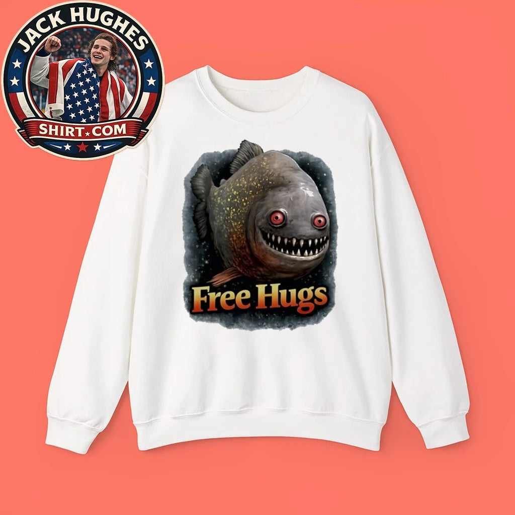 Original Piranha Free Hugs Shirt