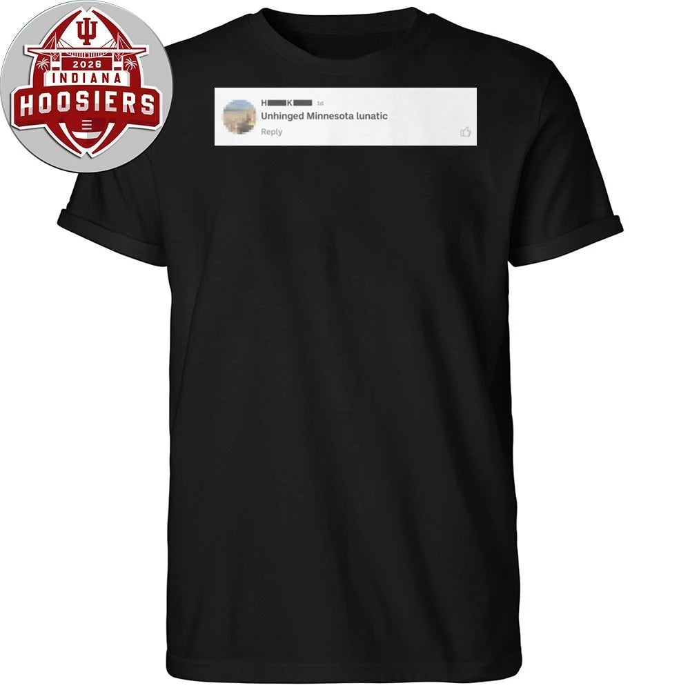 Original Sharon McMahon Minnesota Unhinged Lunatic Shirt