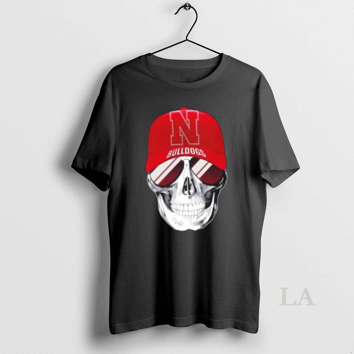 Original Skull Wearing A Cap Nebraska Cornhuskers And Smiling With Fans T-Shirts, Hoodie, Sweatshirt | HypeCrazeTee.com