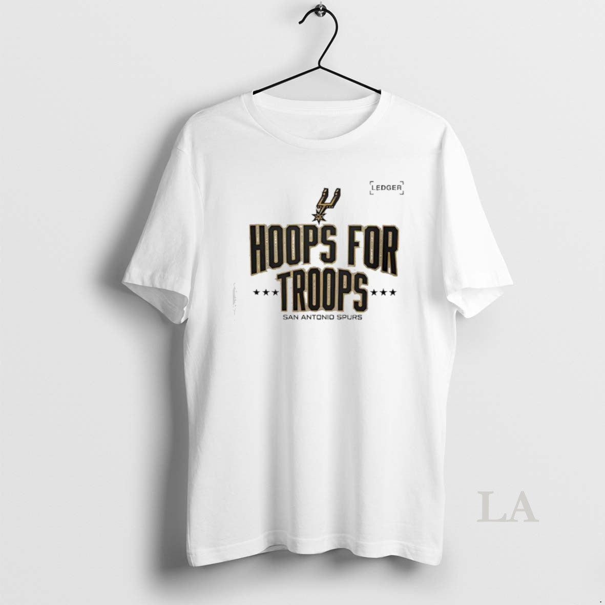 Original Spurs X Hoops For Troops T-Shirts, Hoodie, Sweatshirt | HypeCrazeTee.com