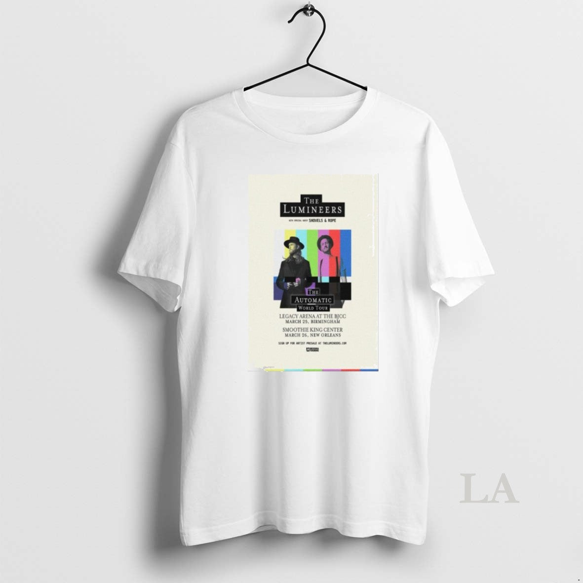 Original The Lumineers Birmingham New Orleans March 25 26 2026 Tour T-Shirts, Hoodie, Sweatshirt | HypeCrazeTee.com