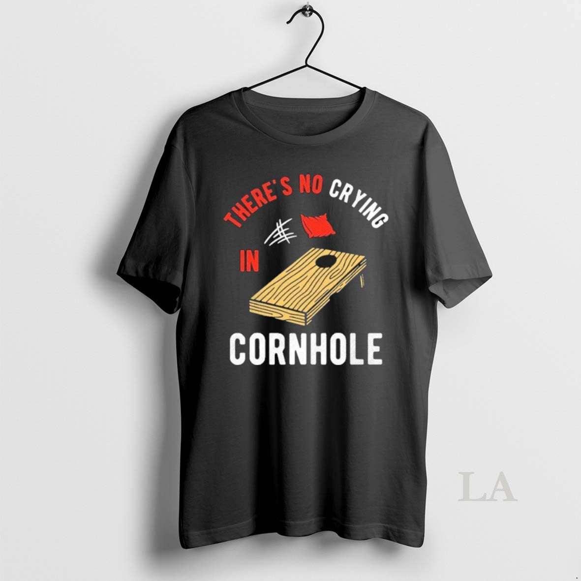 Original Theres No Crying In Cornhole T-Shirts, Hoodie, Sweatshirt | HypeCrazeTee.com