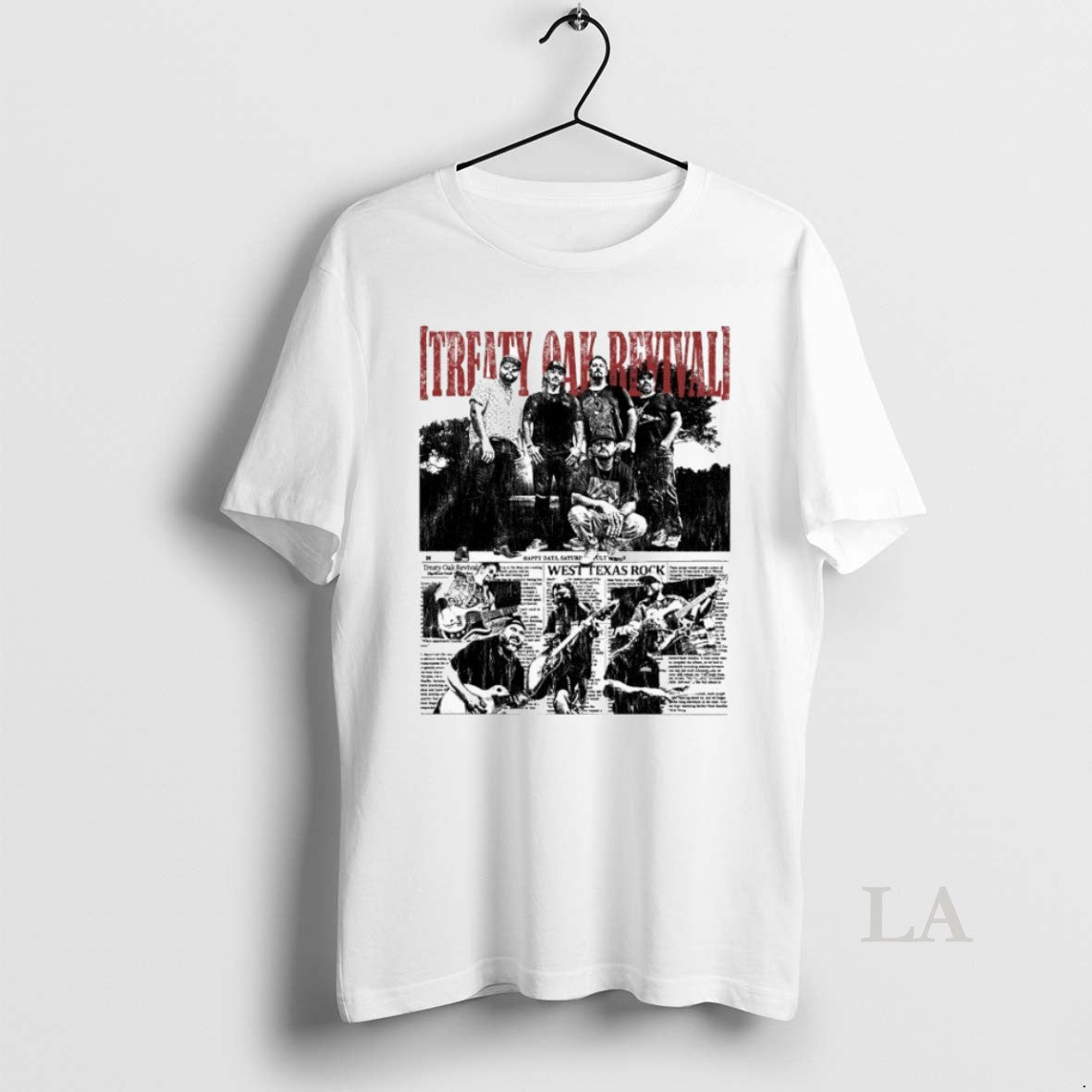 Original Treaty Oak Revival Newspaper T-Shirts, Hoodie, Sweatshirt | HypeCrazeTee.com