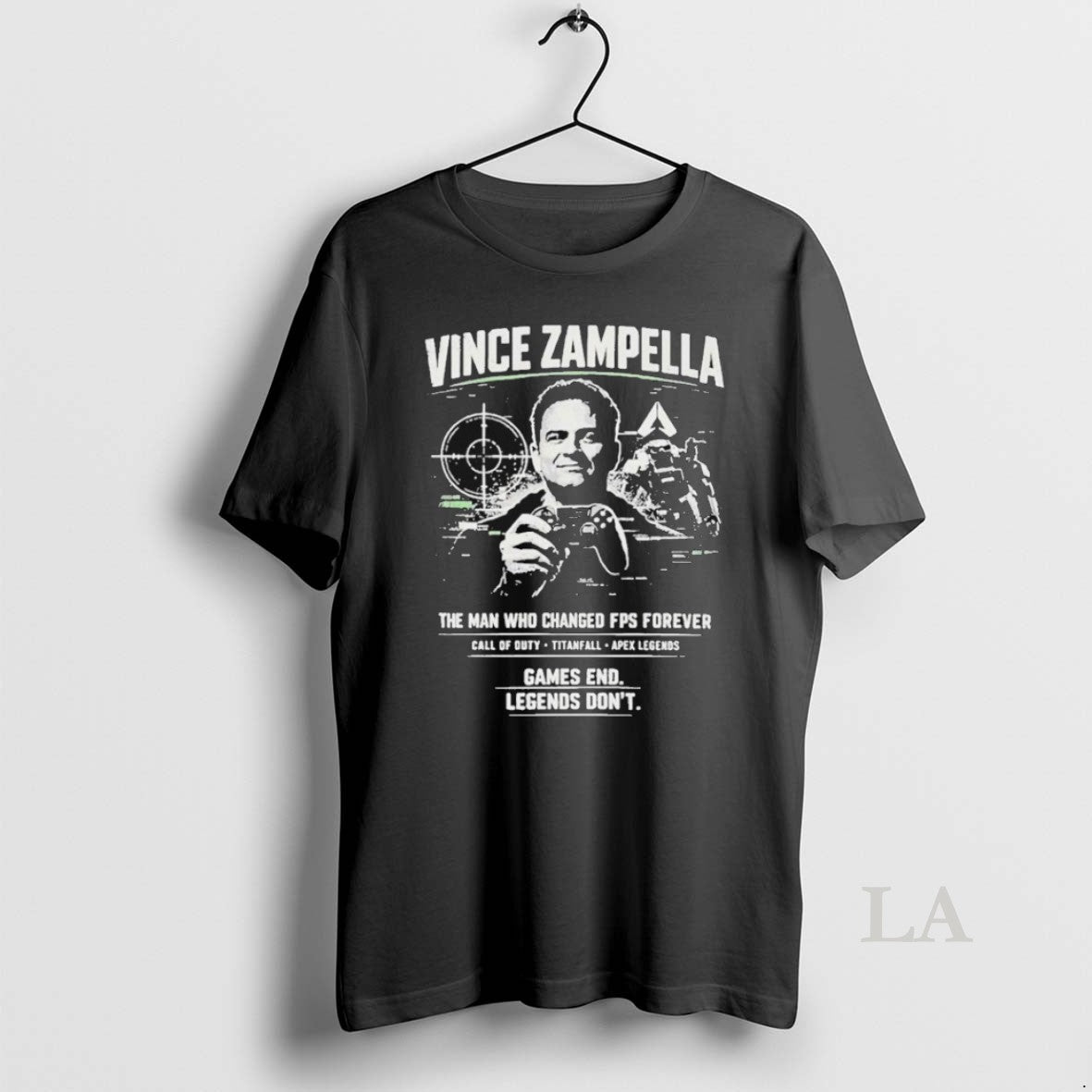 Original Vince Zampella The Man Who Changed Fps Forever T-Shirts, Hoodie, Sweatshirt | HypeCrazeTee.com