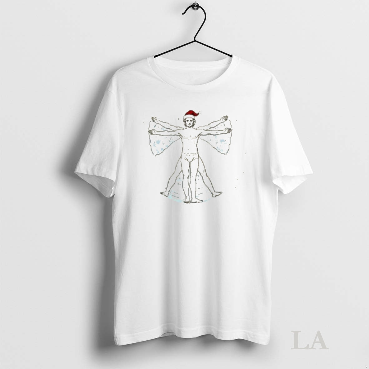 Original Vitruvian Snow Angel Christmas T-Shirts, Hoodie, Sweatshirt | HypeCrazeTee.com