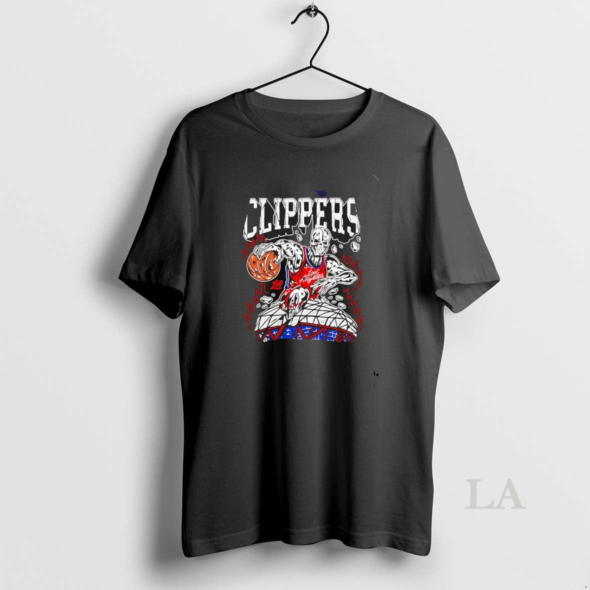 Original Warren Lotas X Los Angeles Clippers Skeleton Player T-Shirts, Hoodie, Sweatshirt | HypeCrazeTee.com