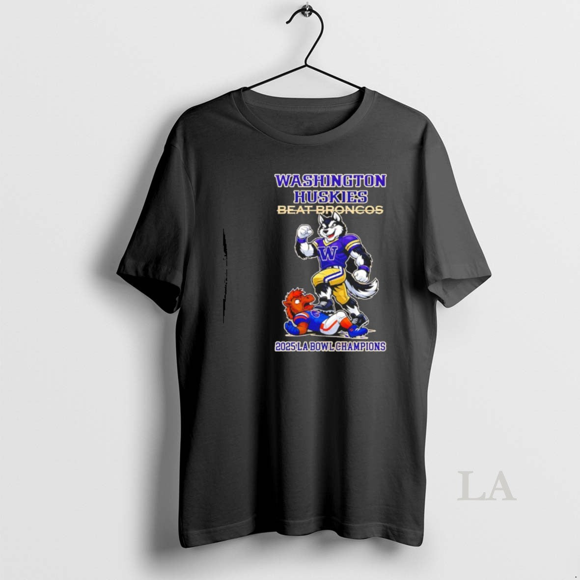 Original Washington Huskies Ncaa 2025 La Bowl Champions Game Mascots T-Shirts, Hoodie, Sweatshirt | HypeCrazeTee.com
