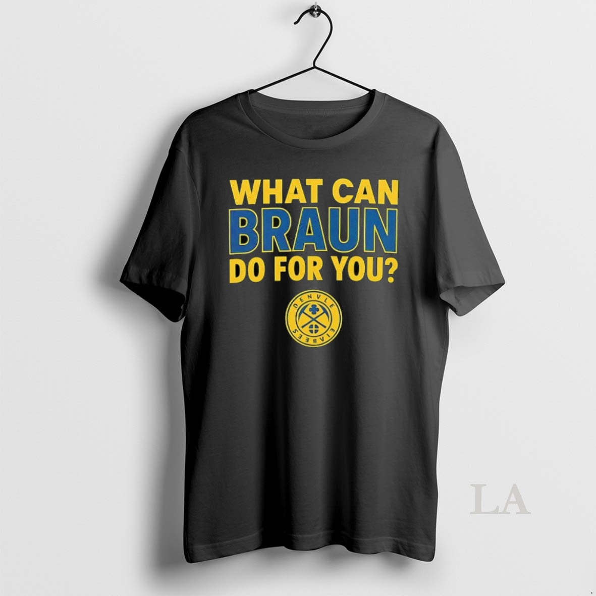 Original What Can Braun Do For You Denver Nuggets Logo