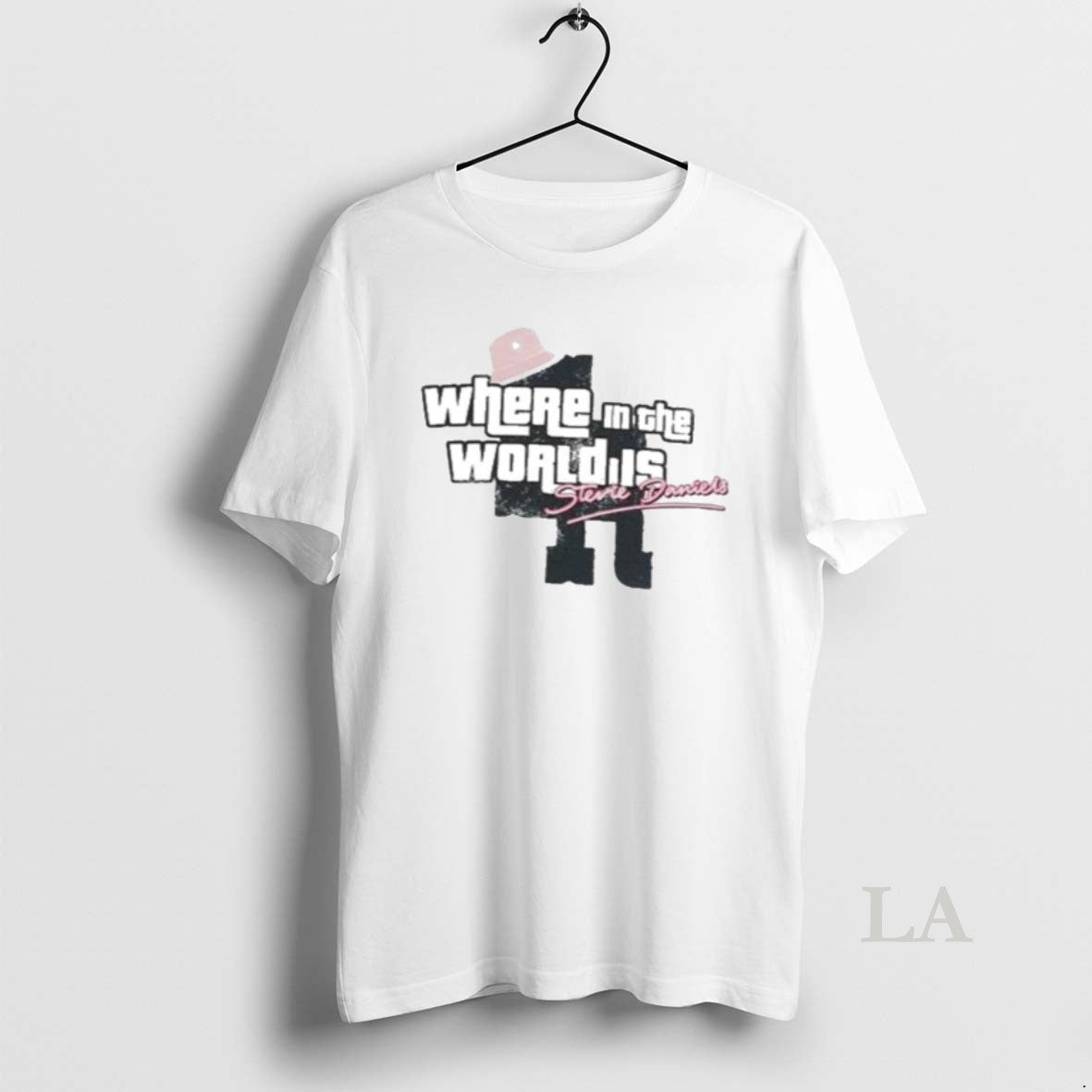 Original Where In The World Is Stevie Daniels T-Shirts, Hoodie, Sweatshirt | HypeCrazeTee.com