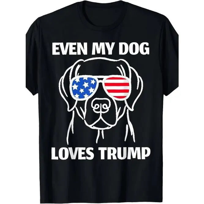 Outdoor Quality Materials Even My Dog Loves Trump Everything High Quality Made USA T-Shirts, Hoodie, Sweatshirt