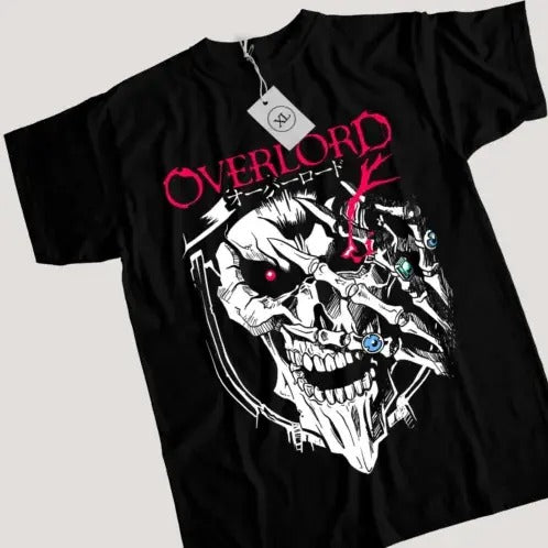 Overlord Ainz T-shirt Ooal Gown Albedo Skull Anime Manga Gifts Shirt All Size Hoodie, Sweatshirt | HypeCrazeTee.com