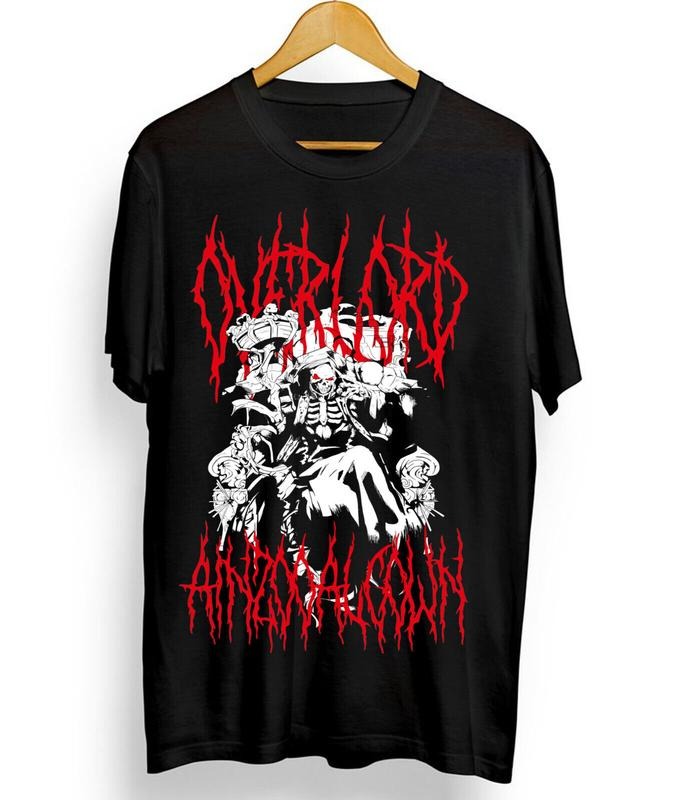 Overlord New unisex T-Shirt S-4XL Overlord Ainz Ooal Gown anime manga Graphic Tee Hoodie, Sweatshirt | HypeCrazeTee.com