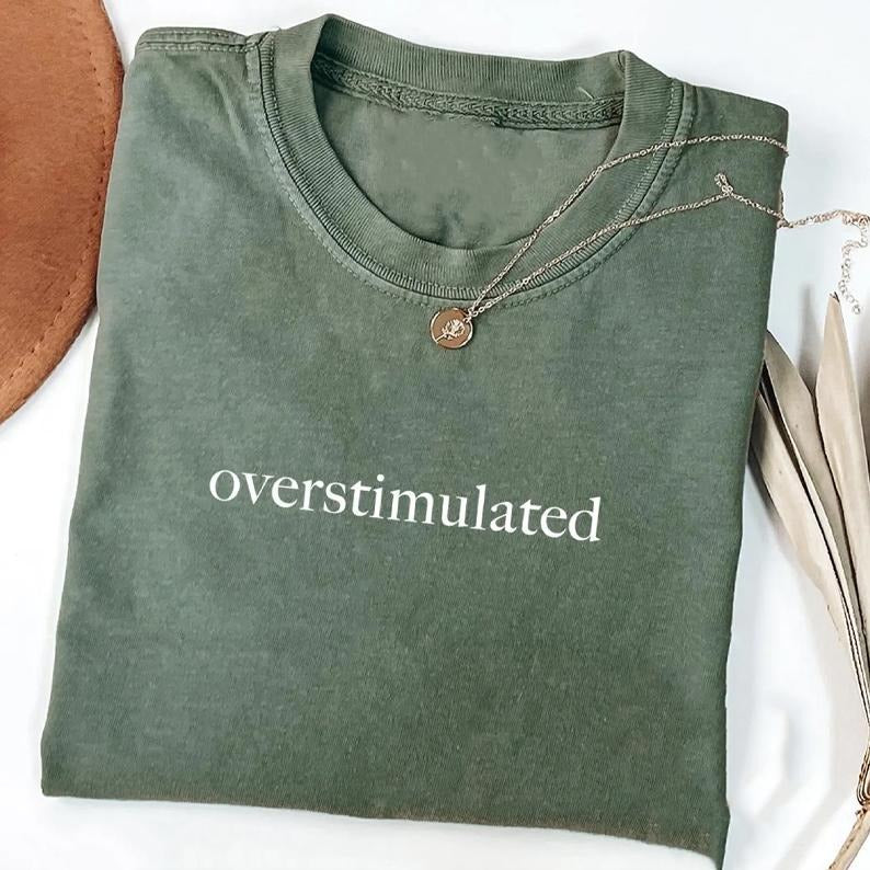 Overstimulated Shirt for Mom, Cowboy Frog Shirt, Unhinged TShirt, Weirdcore Clothing, Gen Z Shirt, Weird Stuff Funny...
