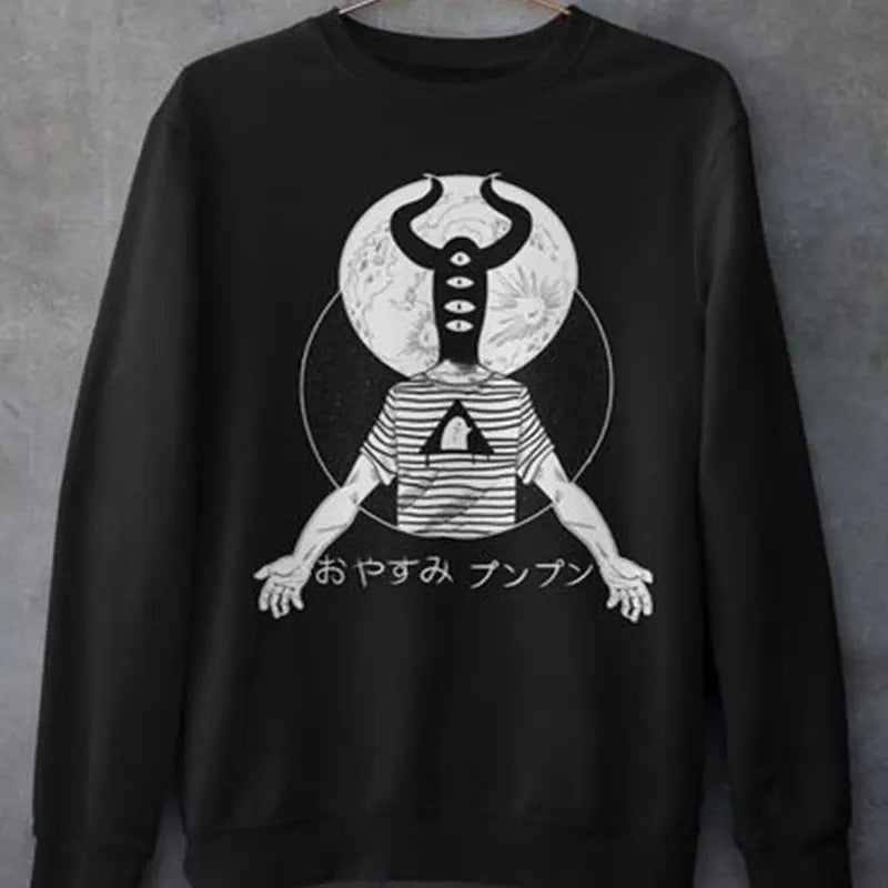 Oyasumi Goodnight Punpun New Unisex sweatshirt,Punpun Onodera, Aiko Tanaka Manga T-Shirts, Hoodie | HypeCrazeTee.com