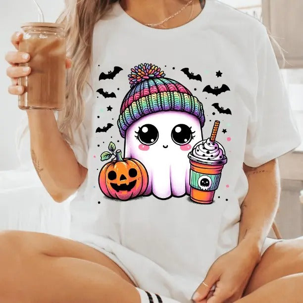 P.ixie Ghost Unisex A.pparel R.elaxed Clothing Womenswear Cotton T-Shirt Streetwear Tshirt Hoodie, Sweatshirt