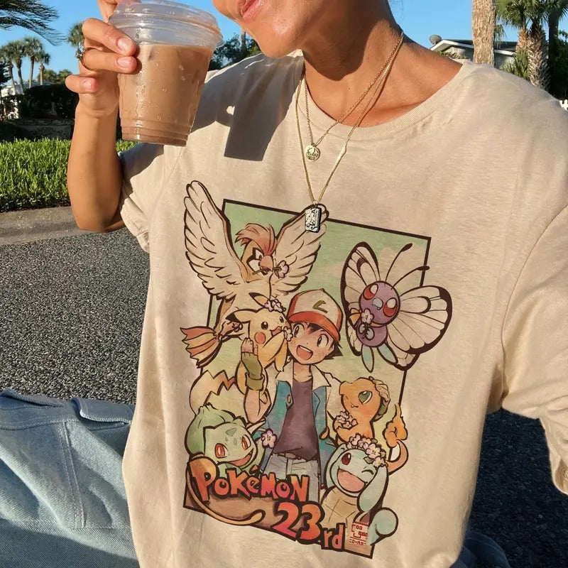P0kemon Tshirt, 4nime Tshirt, A1 Hoodie, Sweatshirt | HypeCrazeTee.com