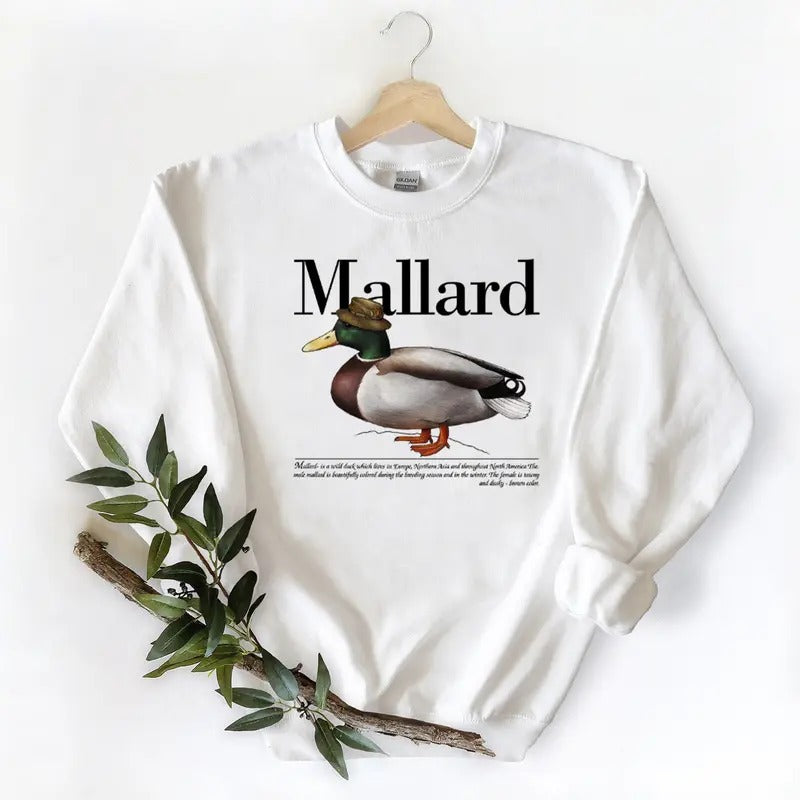 PA2501 Vintage Mallard Duck Duck Hunters Husbands Hunting Season Cotton Womenswear T-Shirts, Hoodie, Sweatshirt