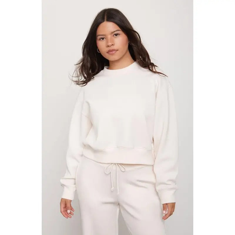 PAC 1980 Women's Active Sweat It Out Crew Neck Sweatshirt T-Shirts, Hoodie | HypeCrazeTee.com