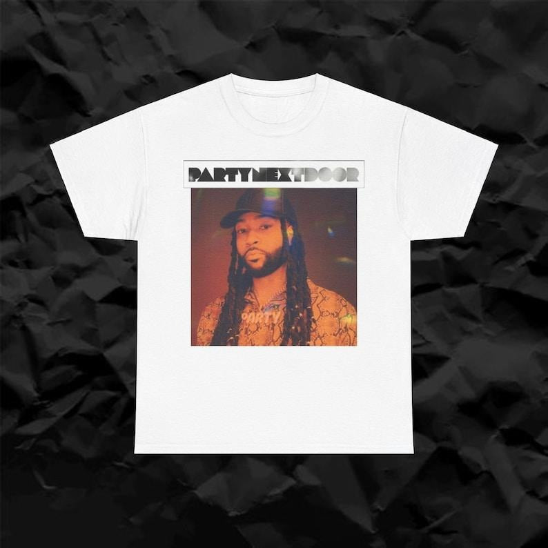 PARTYNEXTDOOR, Partynextdoor Album Cover T-Shirt, Bootleg Tee Vintage Graphic Tee, Merch Streetwear Hip-Hop, Unisex...