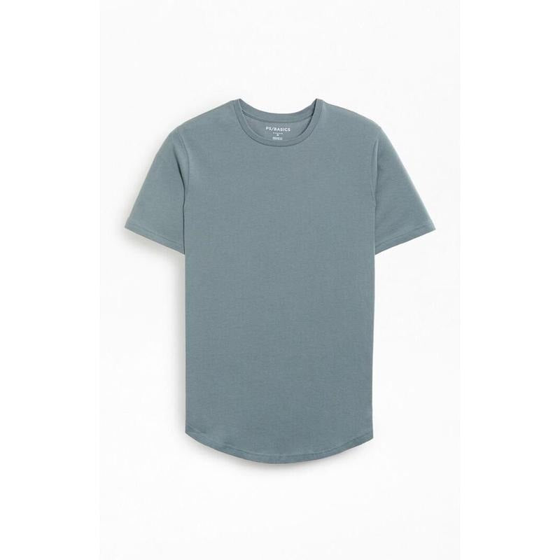 PS Basics Men's Basic Scalloped T-Shirt Hoodie, Sweatshirt | HypeCrazeTee.com