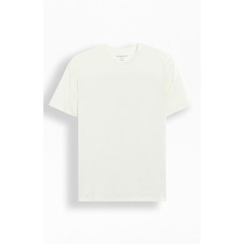 PS Basics Men's Cream Reece Regular T-Shirt Hoodie, Sweatshirt | HypeCrazeTee.com