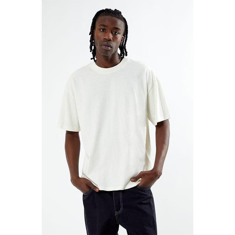PS Basics Men's Loch Solid Boxy T-Shirt Hoodie, Sweatshirt | HypeCrazeTee.com