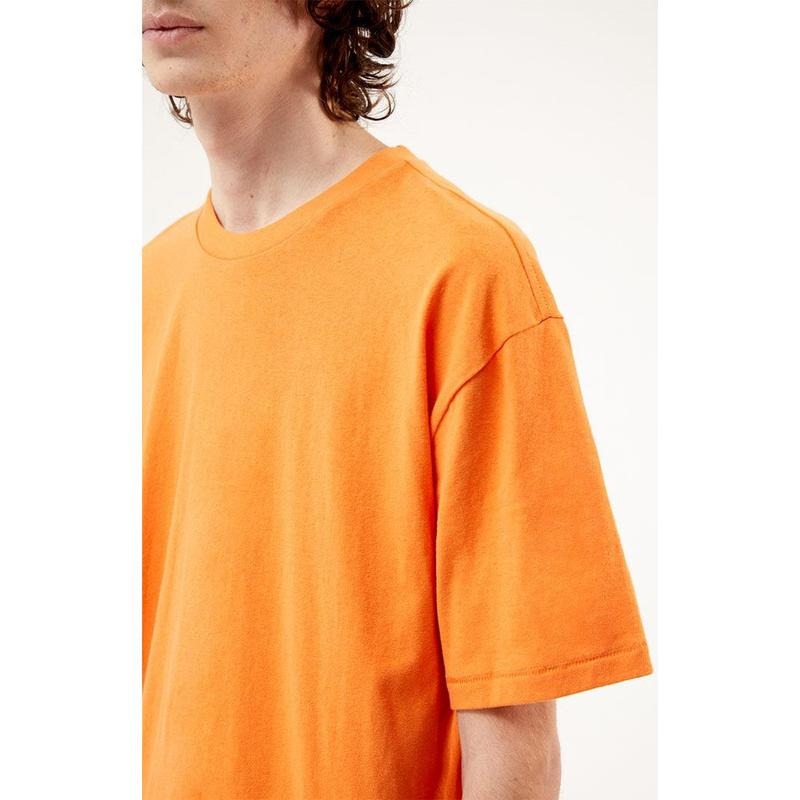 PS Basics Men's Orange Reece Regular T-Shirt Hoodie, Sweatshirt | HypeCrazeTee.com