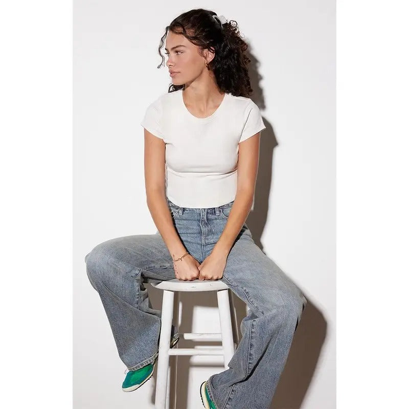 PS Basics by Pacsun Women's July Easy T-Shirt Hoodie, Sweatshirt | HypeCrazeTee.com
