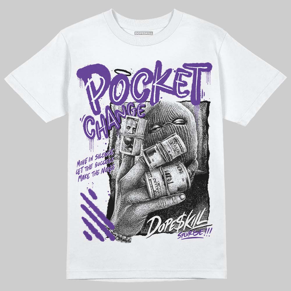 PURPLE Collection DopeSkill T-Shirt Pocket Change Graphic
