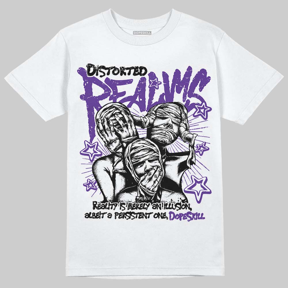 PURPLE Collection DopeSkill T-Shirt Distorted Realms Graphic