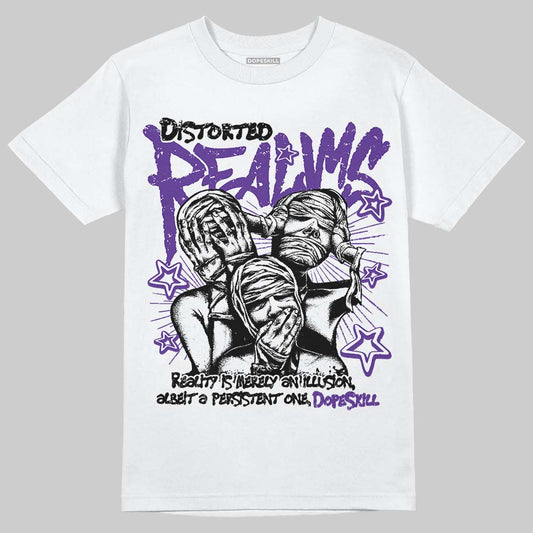 PURPLE Collection DopeSkill T-Shirt Distorted Realms Graphic