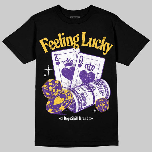 PURPLE Collection DopeSkill T-Shirt Feeling Lucky Graphic