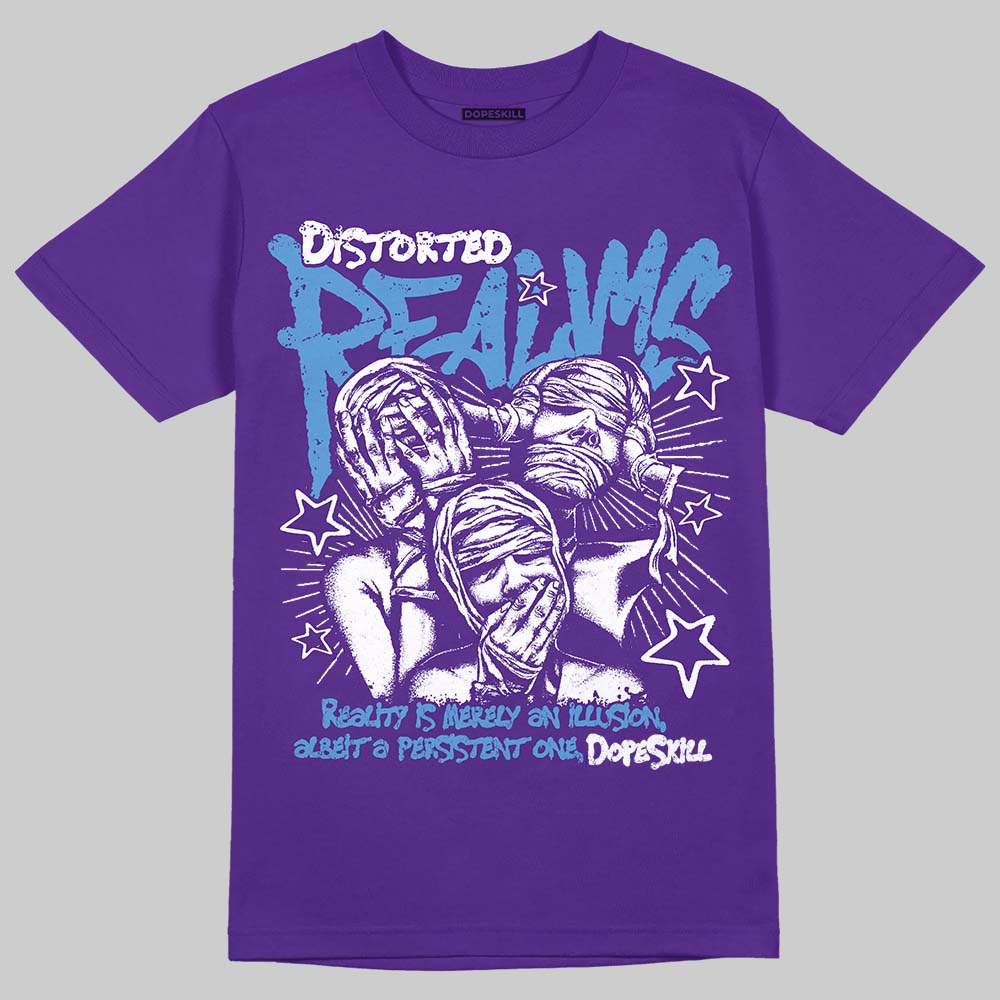 PURPLE Collection DopeSkill T-Shirt Distorted Realms Graphic