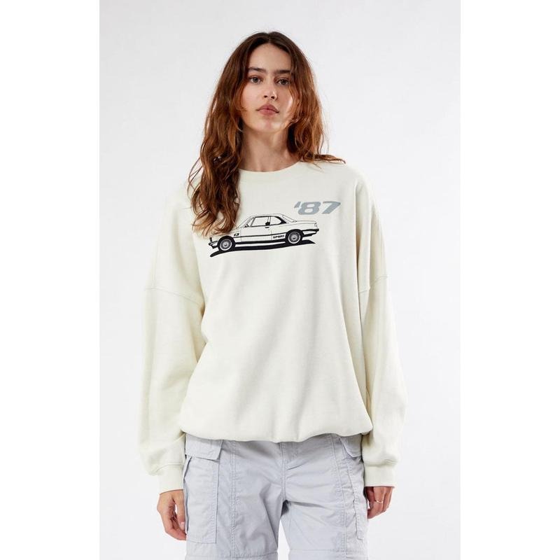 PacSun Women's 87 Car Crew Neck Sweatshirt T-Shirts, Hoodie | HypeCrazeTee.com