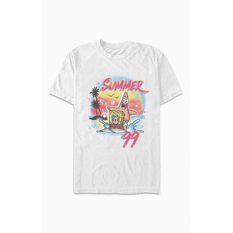 PacSun Women's Airbrushed SpongeBob T-Shirtstyle{n002}2 T-Shirts, Hoodie, Sweatshirt | HypeCrazeTee.com