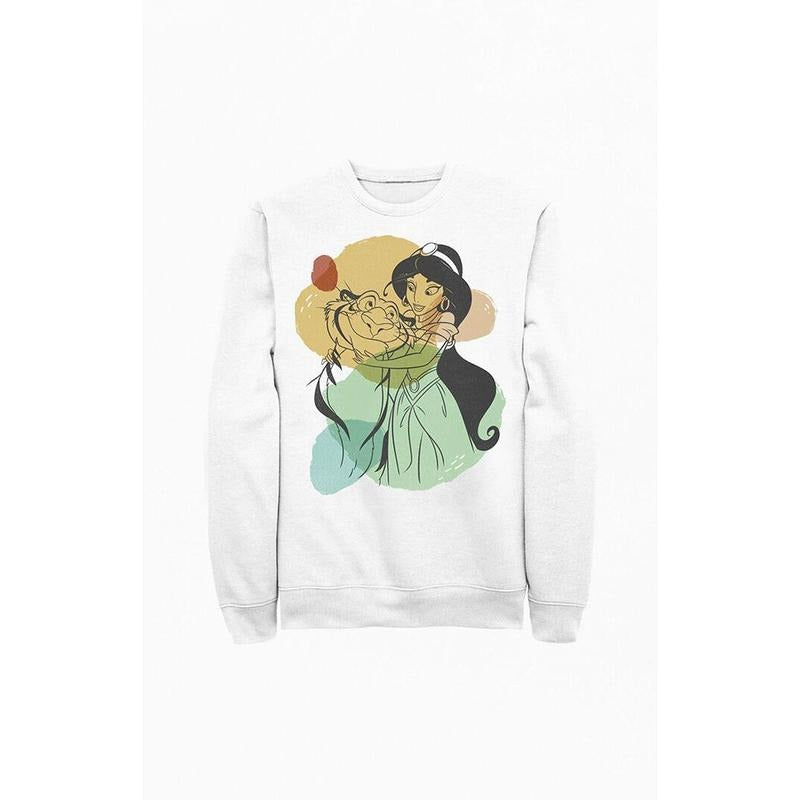 PacSun Women's Aladdin Rajah & Jasmine Sweatshirt T-Shirts, Hoodie | HypeCrazeTee.com