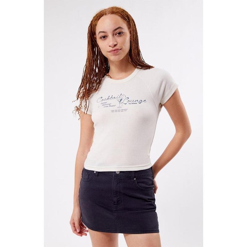 PacSun Women's Cocktail Lounge Raglan T-Shirt Hoodie, Sweatshirt | HypeCrazeTee.com