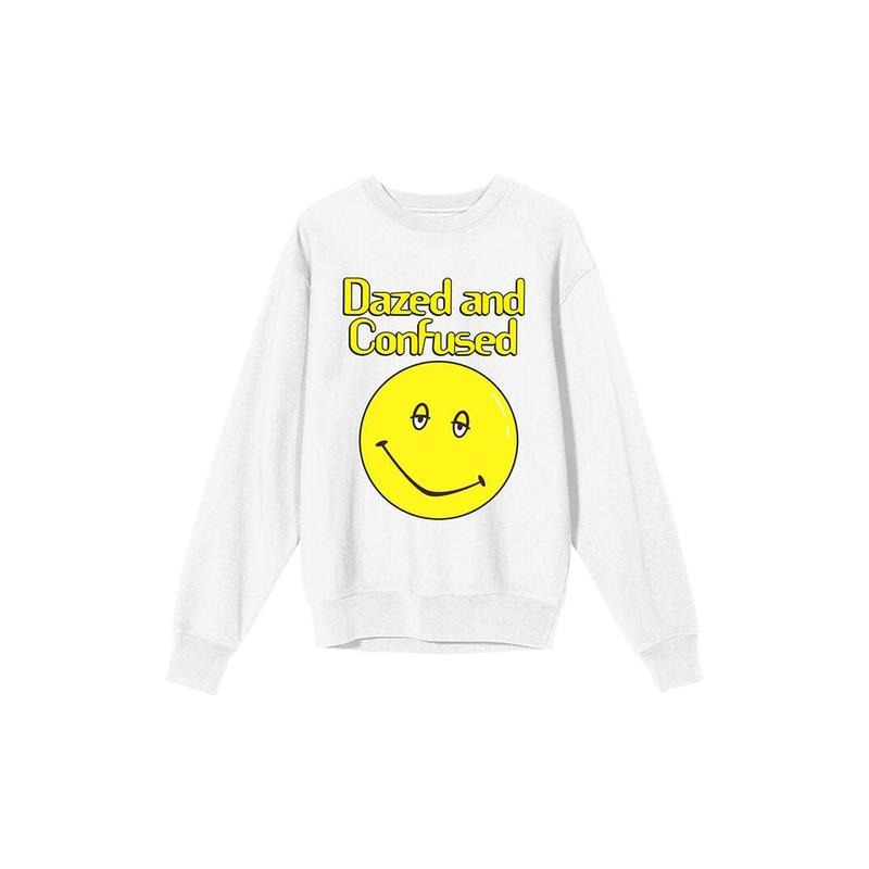 PacSun Women's Dazed & Confused Smiley Sweatshirt T-Shirts, Hoodie | HypeCrazeTee.com