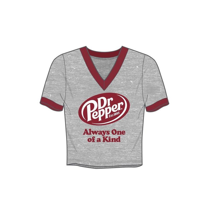 PacSun Women's Dr Pepper Always One Of A Kind V-Neck T-Shirt Hoodie, Sweatshirt | HypeCrazeTee.com