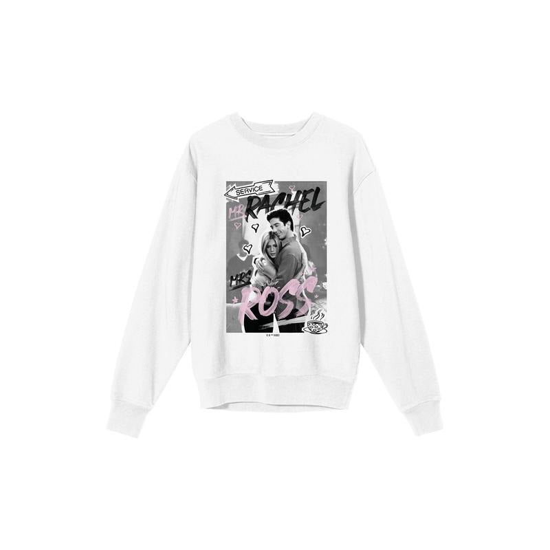 PacSun Women's Friends TV Rachel & Ross Crew Neck Sweatshirt T-Shirts, Hoodie | HypeCrazeTee.com