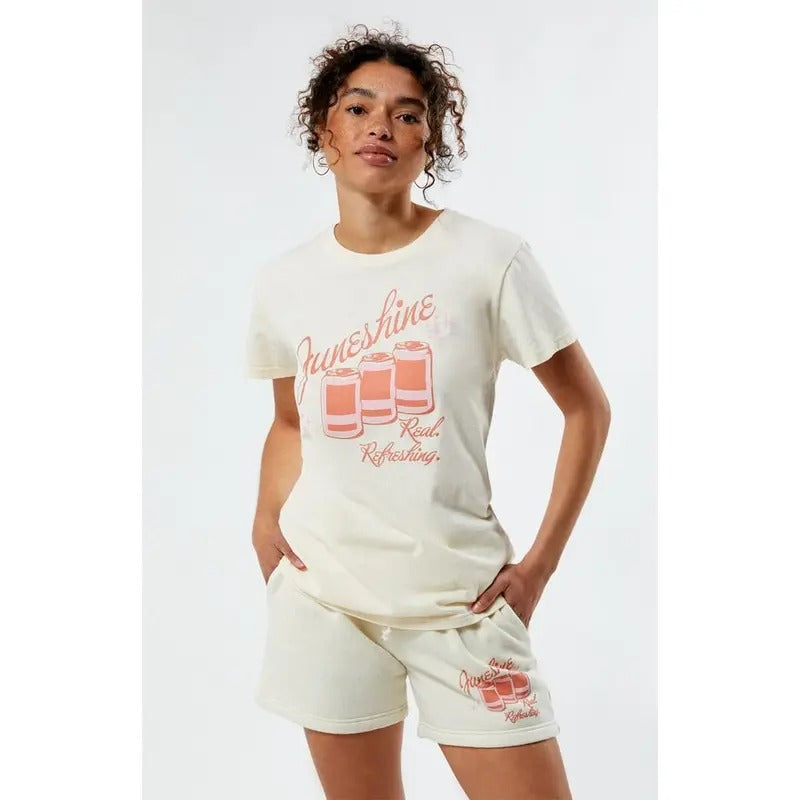 PacSun Women's Juneshine Cans T-Shirt Hoodie, Sweatshirt | HypeCrazeTee.com