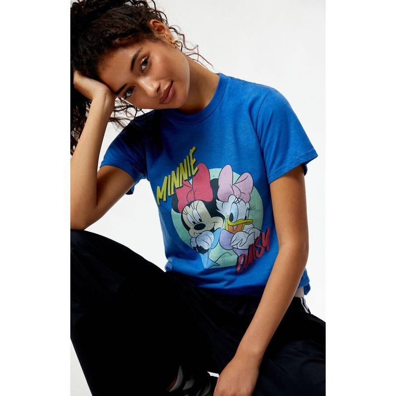 PacSun Women's Minnie & Daisy T-Shirt Hoodie, Sweatshirt | HypeCrazeTee.com