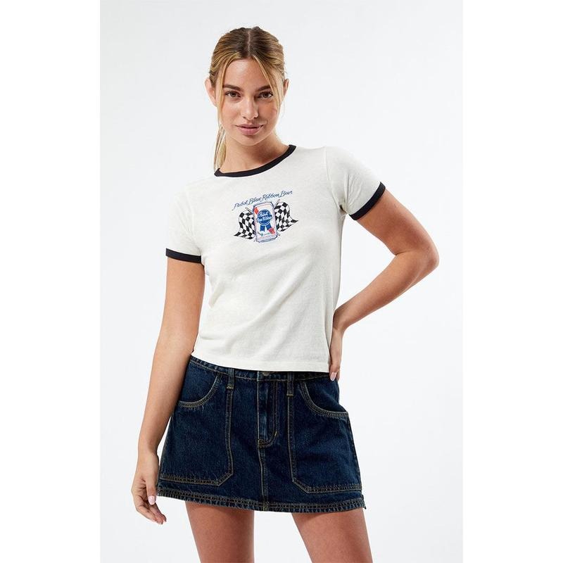 PacSun Women's Pabst Blue Ribbon T-Shirt Hoodie, Sweatshirt | HypeCrazeTee.com