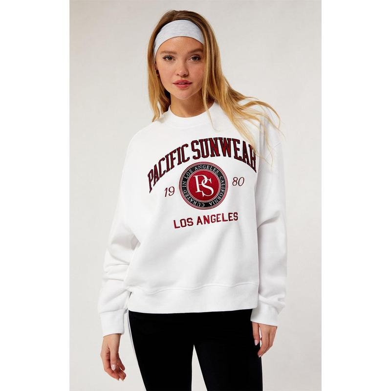 PacSun Women's Pacific Sunwear Curated Crew Neck Sweatshirt T-Shirts, Hoodie | HypeCrazeTee.com