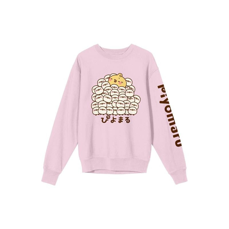 PacSun Women's Piyomaru Group Shot Crew Neck Sweatshirt T-Shirts, Hoodie | HypeCrazeTee.com