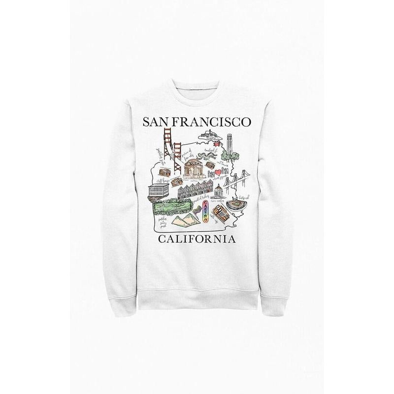 PacSun Women's San Francisco Sweatshirt T-Shirts, Hoodie | HypeCrazeTee.com