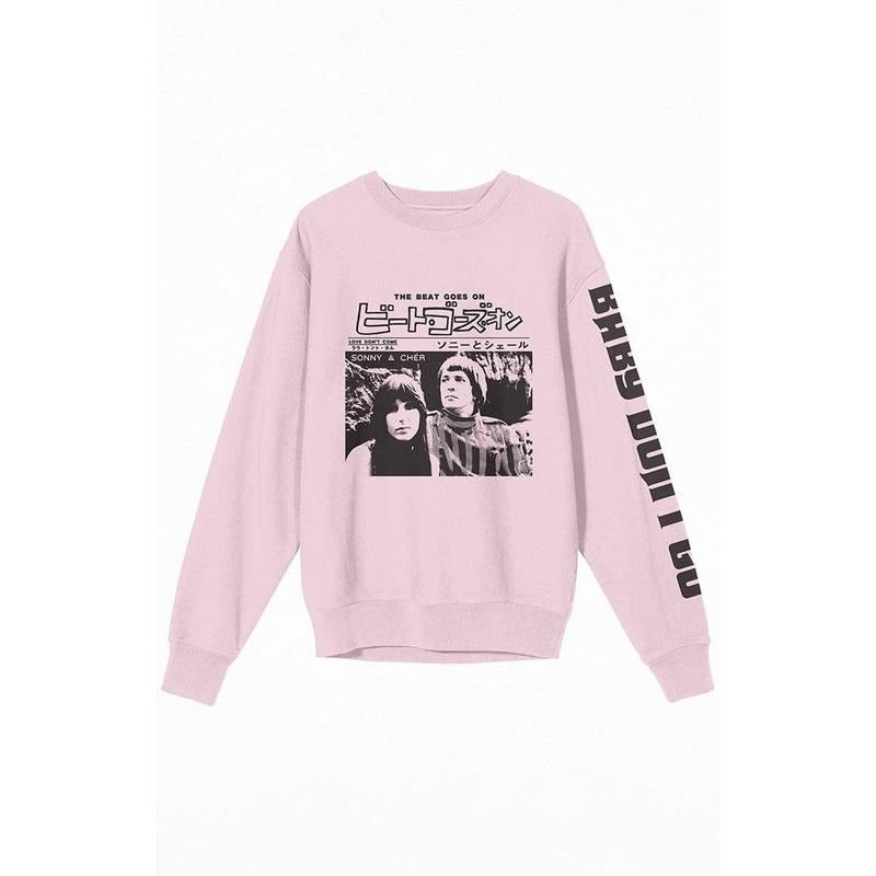 PacSun Women's Sonny & Cher Crew Neck Sweatshirt T-Shirts, Hoodie | HypeCrazeTee.com